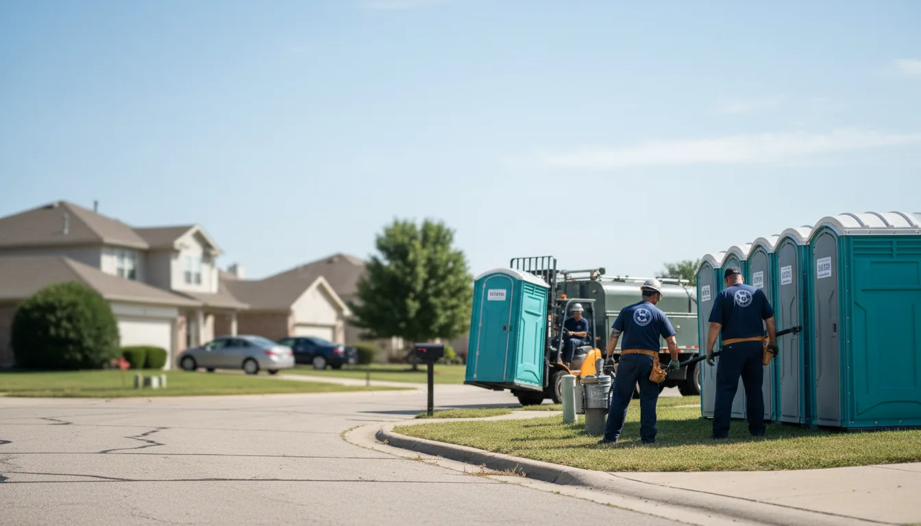 Porta Potty Rental in Fort Jennings, OH near me